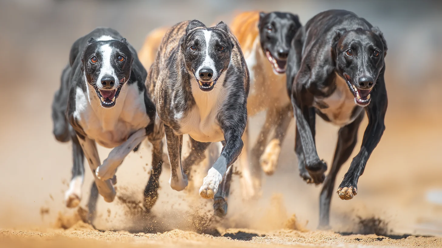 Greyhound racing track